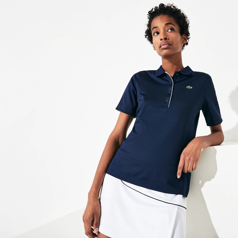 Lacoste Navy Ultra Dry Performance Polo NWT